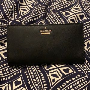 Black Kate Spade Cedar Street Stacy Wallet